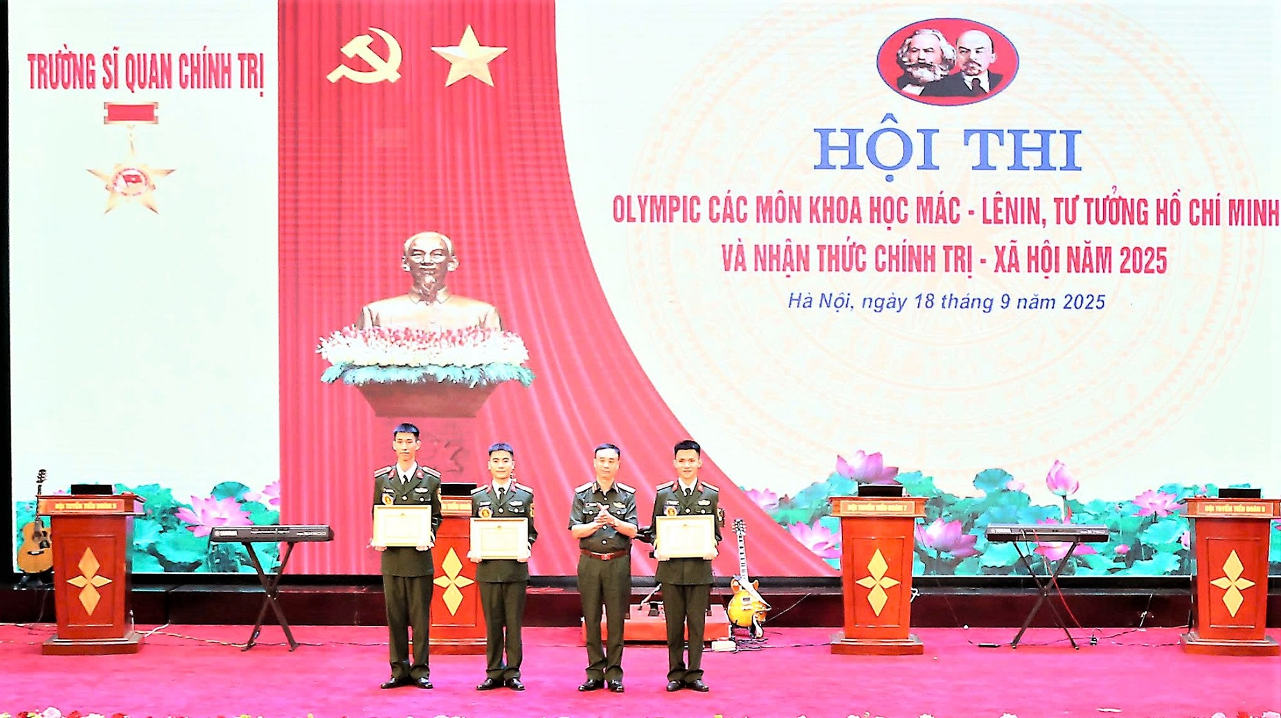 Sôi nổi sân chơi trí tuệ của học viên Trường Sĩ quan Chính trị